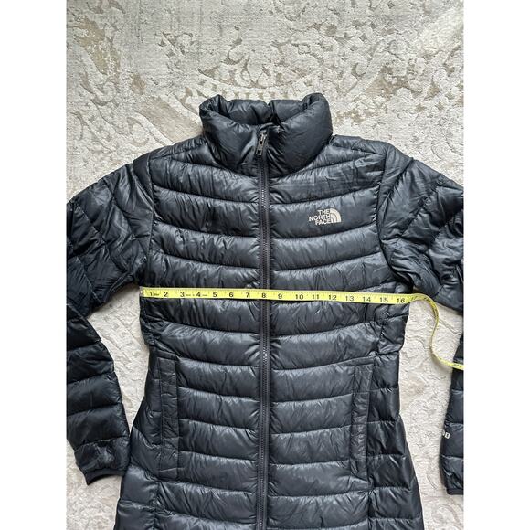The North Face Women's XS 700 Down Gotham Long Puffer Coat Black Lightweight - Picture 6 of 11